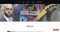 Desktop Screenshot of michaellampard.com